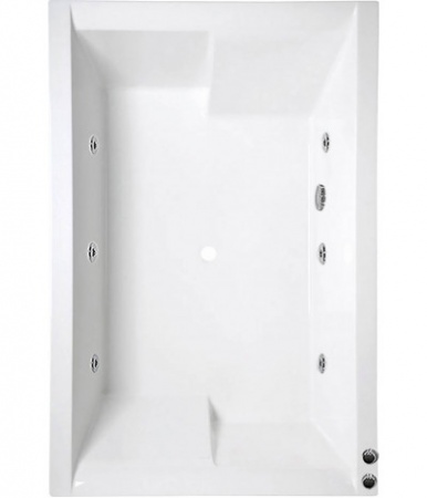 Ванна Alpen Dupla 180х120 с гидромассажем