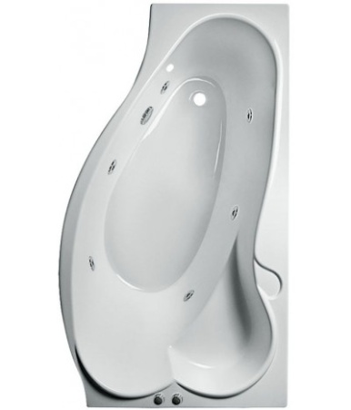 Ванна 1 Марка Gracia 160x95 (Правая) с гидромассажем